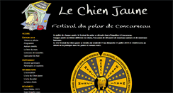 Desktop Screenshot of lechienjaune.fr